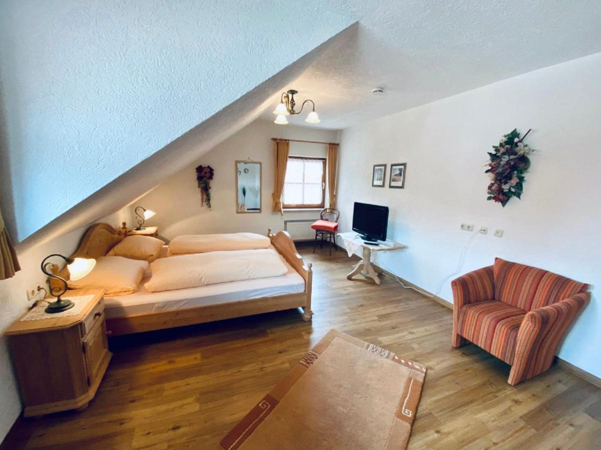 Pension Hirsch Seeg Exterior foto